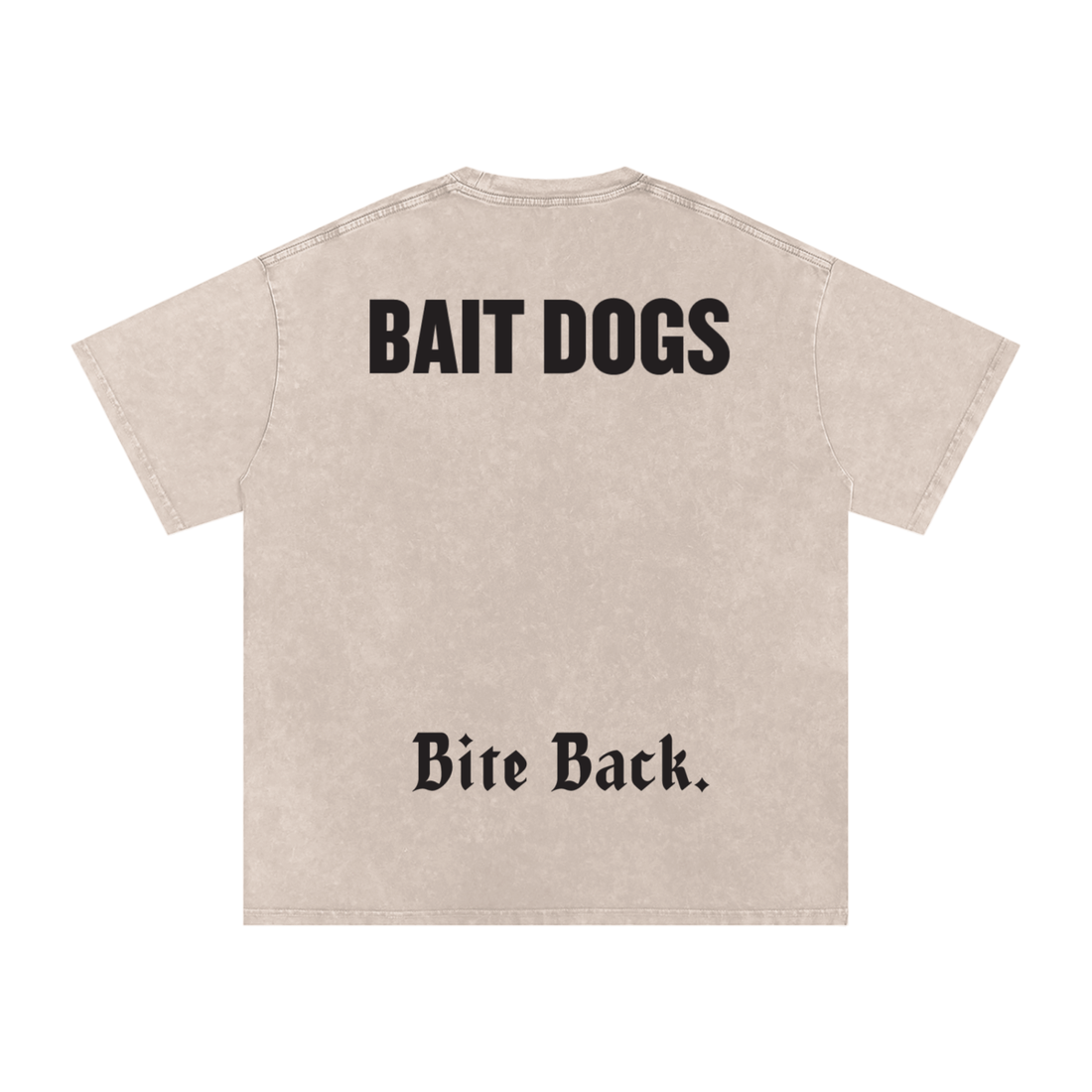 Back side of shirt