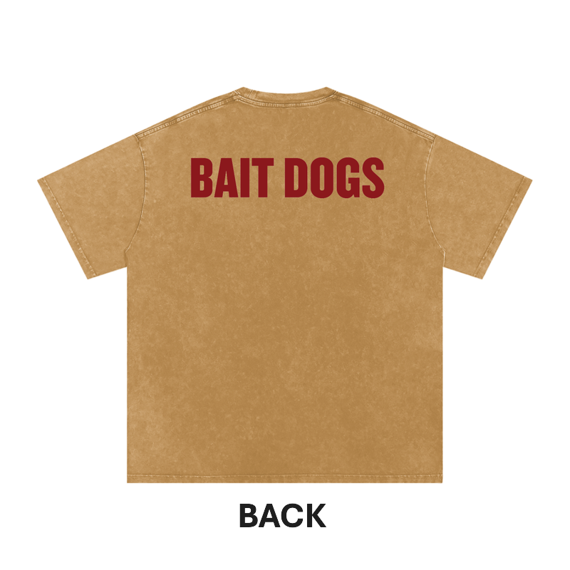 The Namesake Oversized T Shirt Red – back view