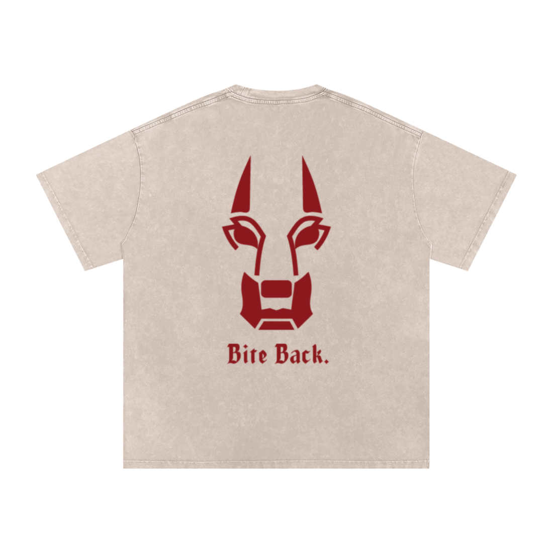 The Big Dog Oversized T Shirt Red
