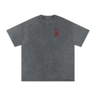 The All In Oversized T Shirt Red — view 8