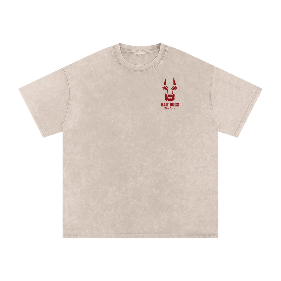 The Big Dog Oversized T Shirt Red