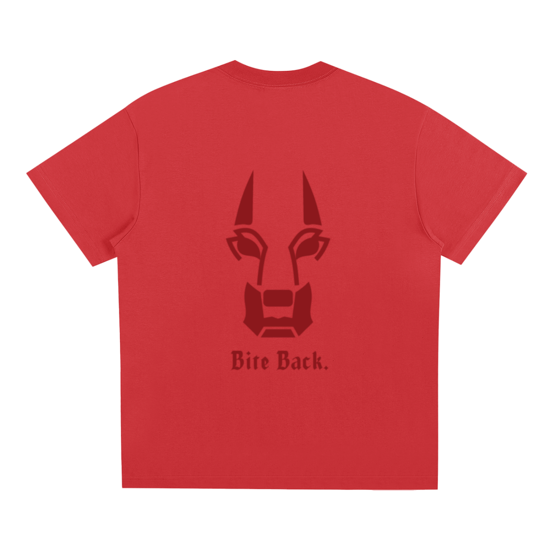 The Big Dog Regular Fit T Shirt Red