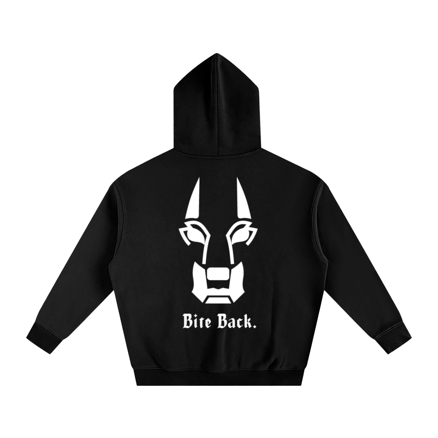 The Big Dog - Oversized Hoodie- White