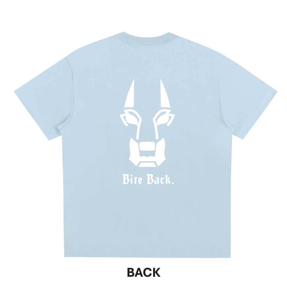 The Big Dog Regular Fit T Shirt White – back view
