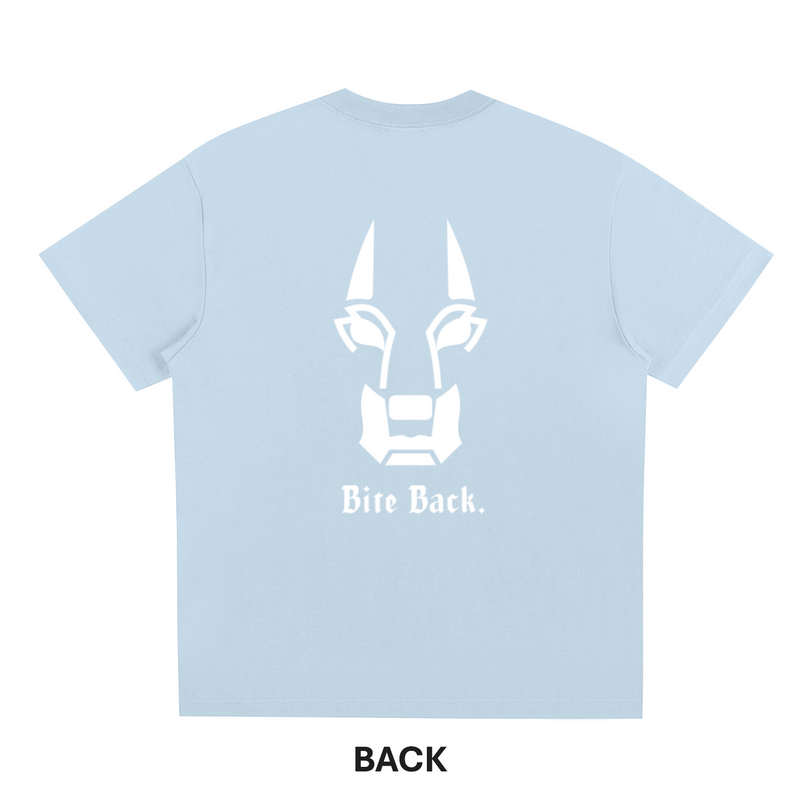 The Big Dog Regular Fit T Shirt White – back view