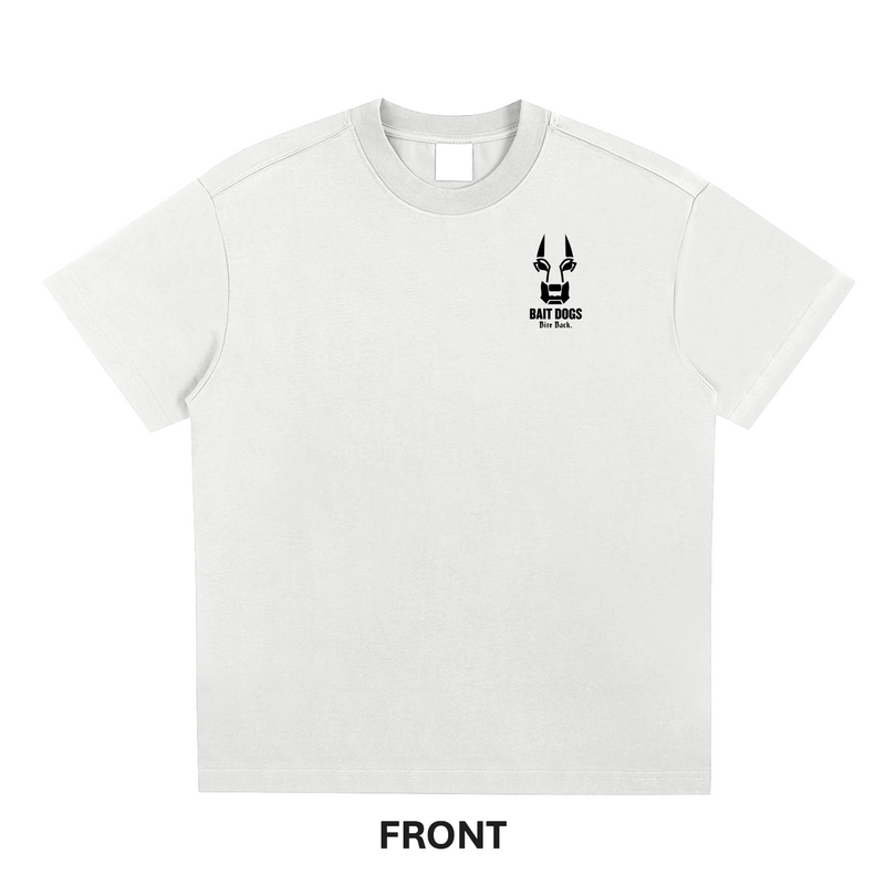 The Understatement Regular Fit T Shirt Black – front view
