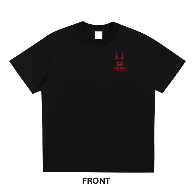 The Understatement Regular Fit T Shirt Red – front view