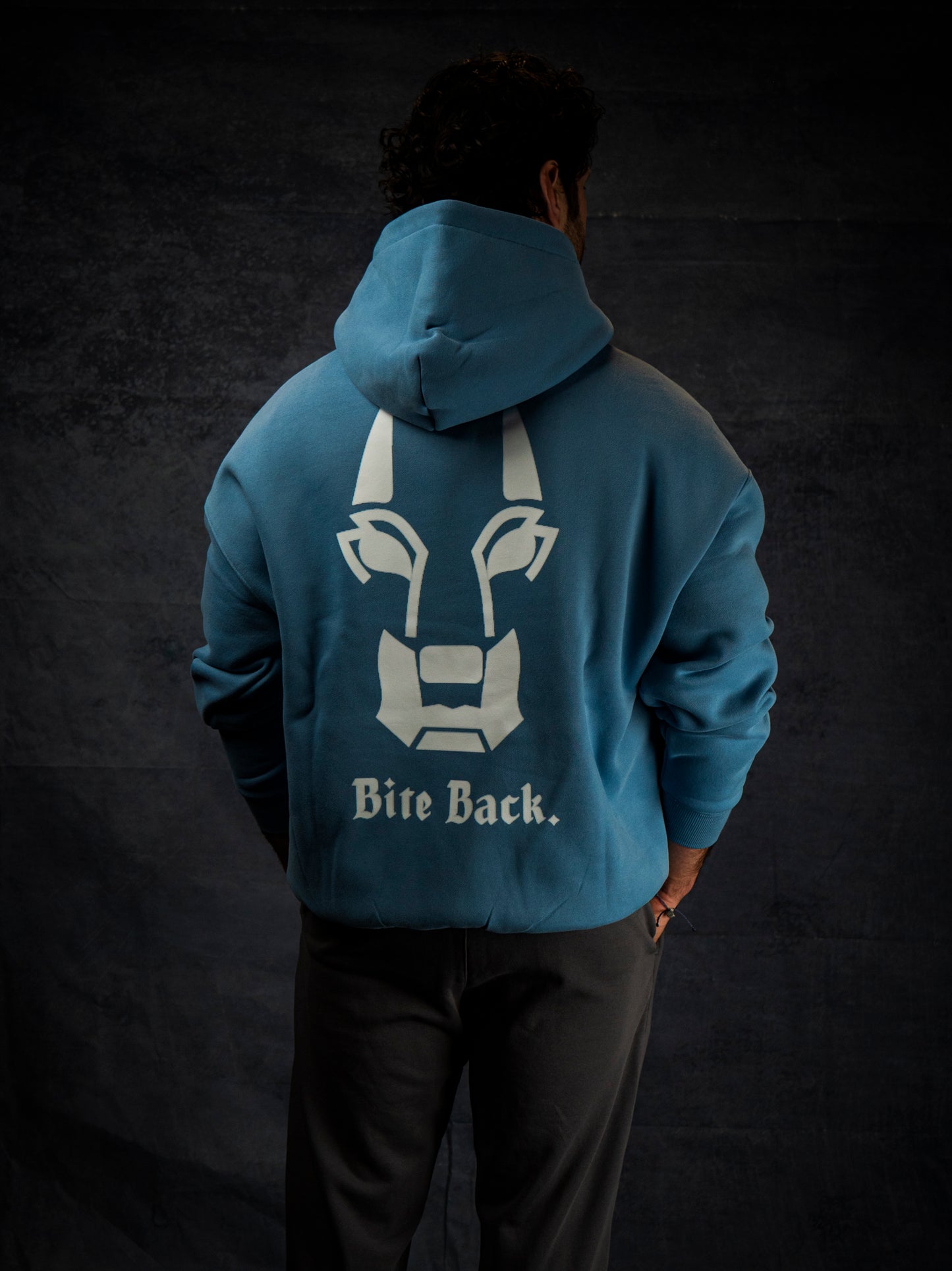 The Big Dog - Oversized Hoodie- White