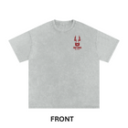 The Big Dog Oversized T Shirt Red – front view — view 2