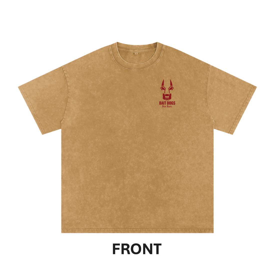 The Namesake Oversized T Shirt Red – front view