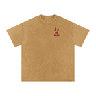 The All In Oversized T Shirt Red — view 6