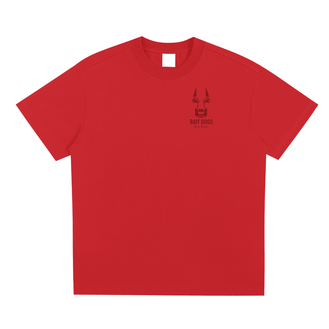 The Big Dog Regular Fit T Shirt Red